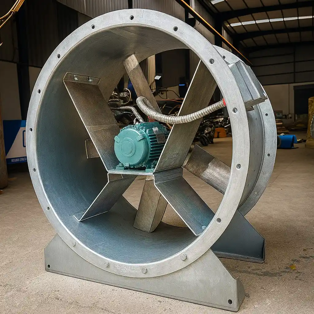 High-temperature motor for smoke fan